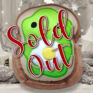 Squishmallow SINCLAIR THE AVOCADO TOAST 8 Inch Kellytoy 2021 NEW!!